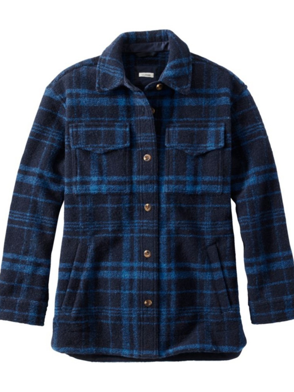 Women's Brushed Plaid Shacket